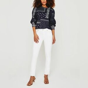 NWOT “Mari” high rise straight sz 24 by AG